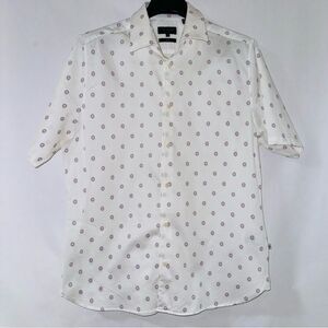 Ted Baker London Kyushu Floral Short-Sleeve Shirt Size 5 Slim
